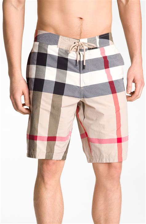 burberry checkered shorts|burberry shorts for men.